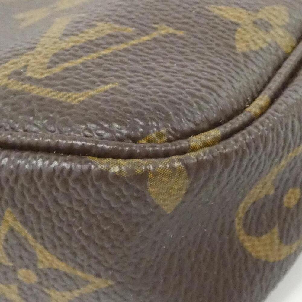 LOUIS VUITTON Authentic Brown Monogram Pochette Pouch - Picture 2 of 10